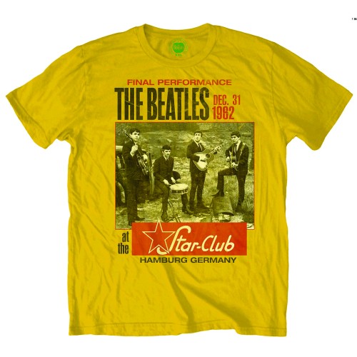THE BEATLES Attractive T-Shirt, Star Club, Hamburg