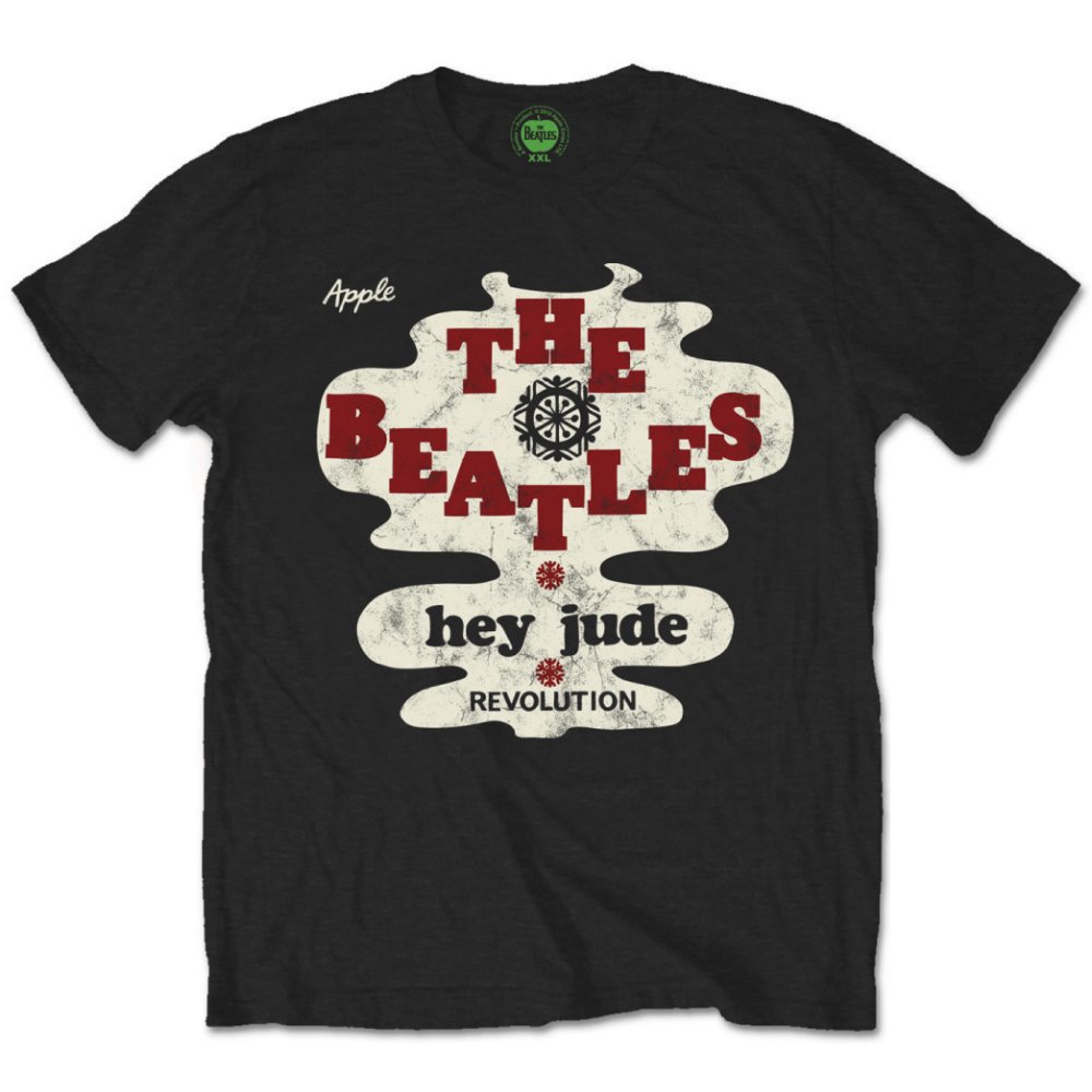 THE BEATLES Attractive T-Shirt, Hey Jude/revolution