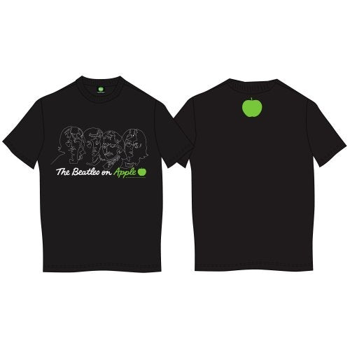 THE BEATLES Attractive T-Shirt, On Apple