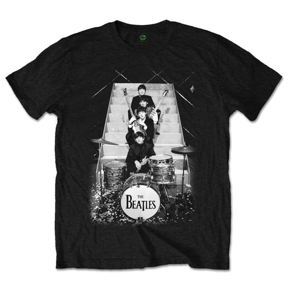 THE BEATLES Attractive T-Shirt, Stage Stairs