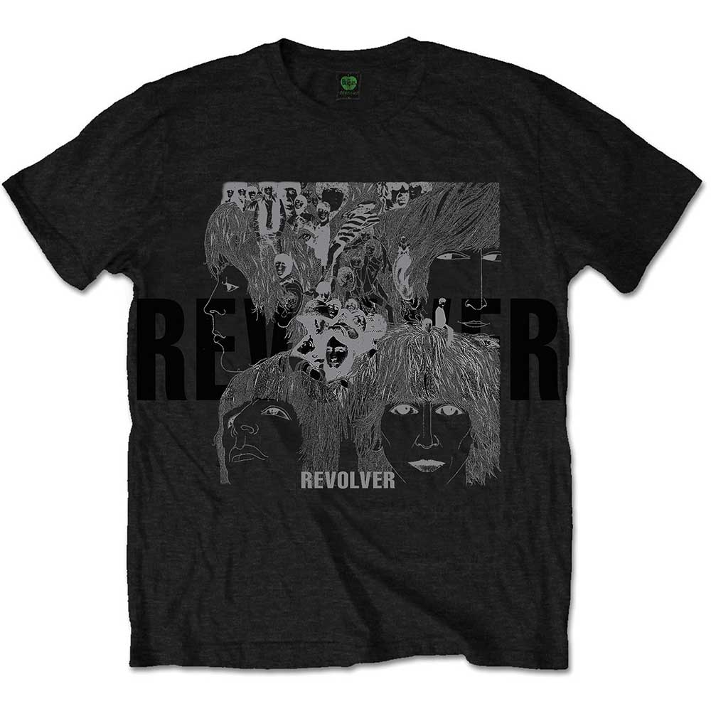 THE BEATLES Attractive T-Shirt, Reverse Revolver