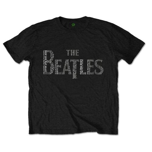 THE BEATLES Attractive T-Shirt, Drop T Songs