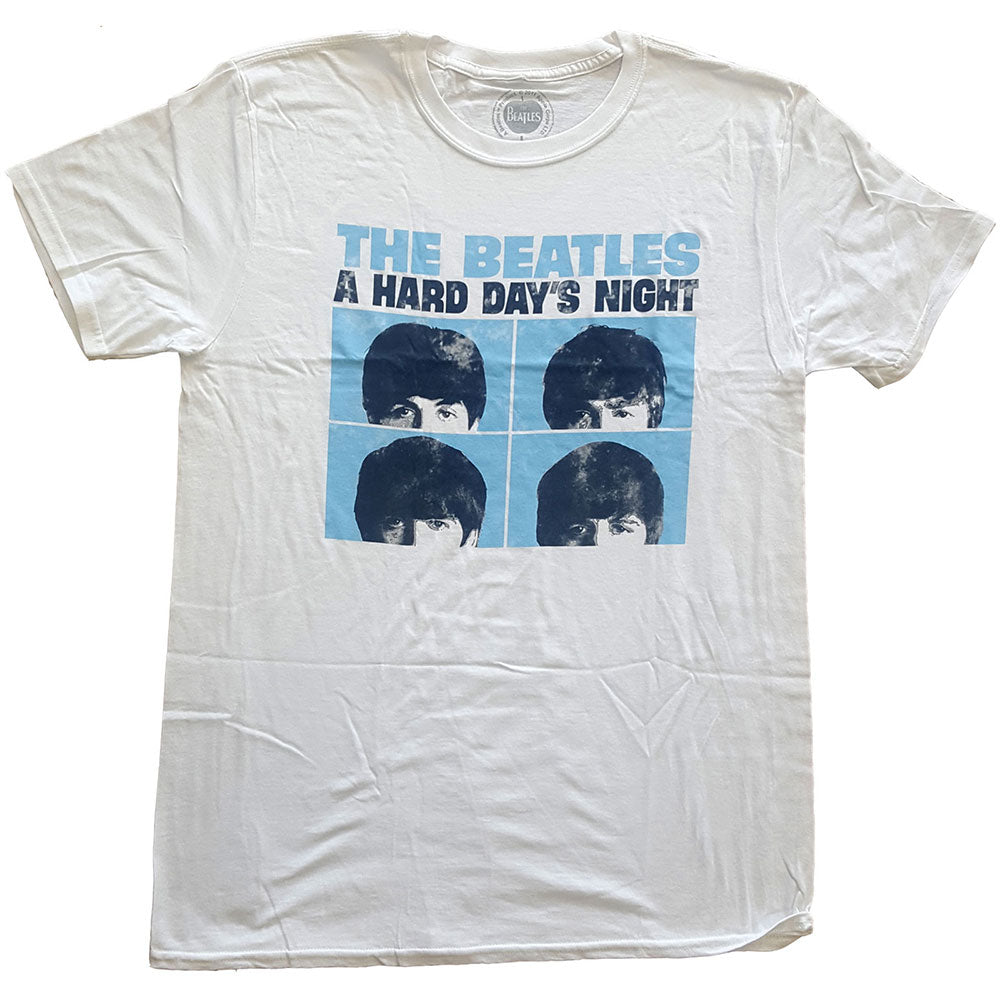 THE BEATLES Attractive T-Shirt, Hard Days Night Pastel
