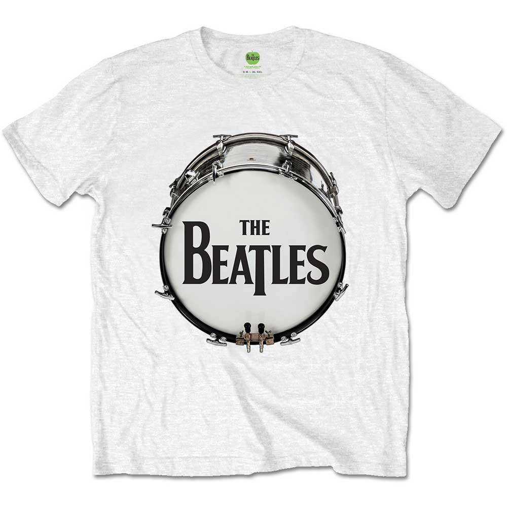 THE BEATLES Attractive T-Shirt, Original Drum Skin