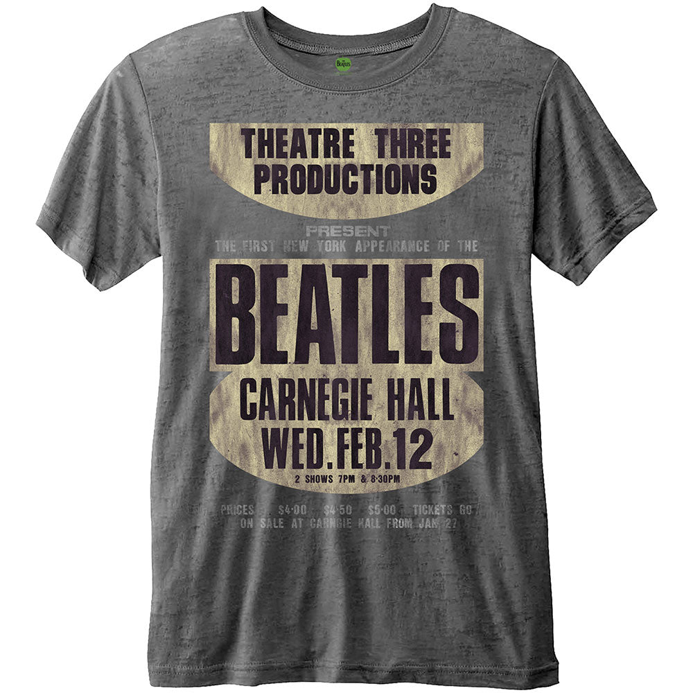 THE BEATLES Attractive T-Shirt, Carnegie Hall