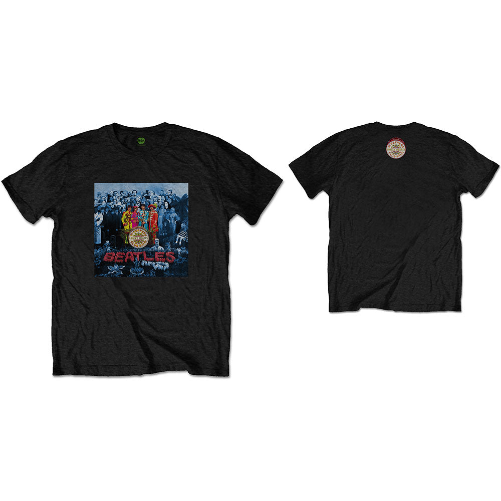 THE BEATLES Attractive T-Shirt, Sgt Pepper Blue