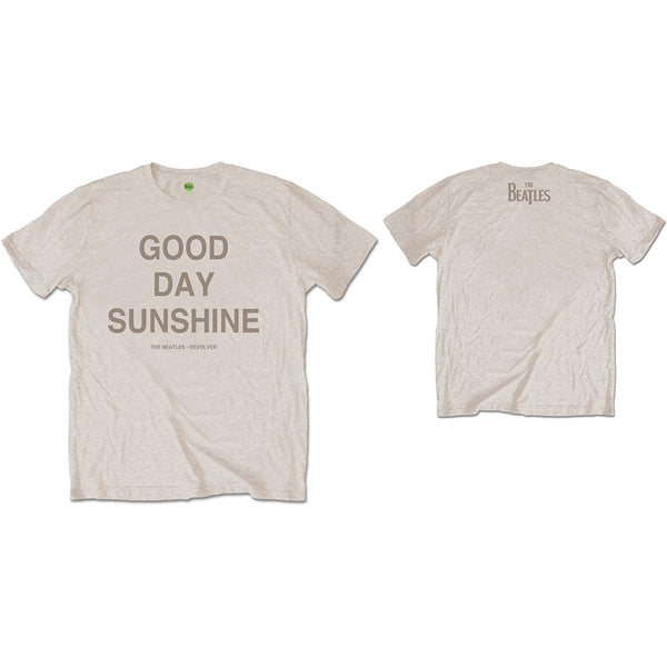 THE BEATLES Attractive T-Shirt, Good Day Sunshine (Back Print)