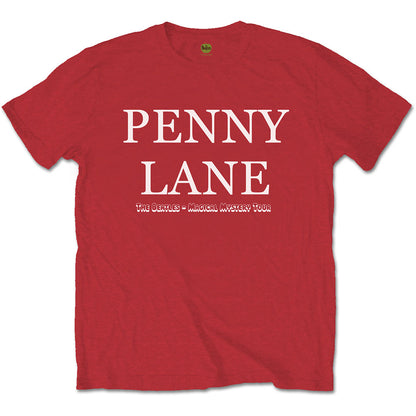 THE BEATLES Attractive T-Shirt, Penny Lane