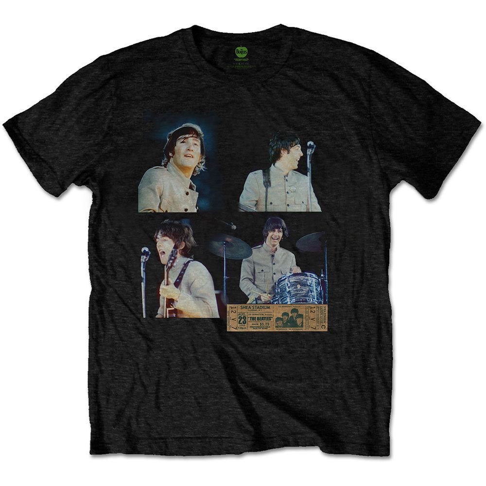 THE BEATLES Attractive T-Shirt, Shea Stadium Shots