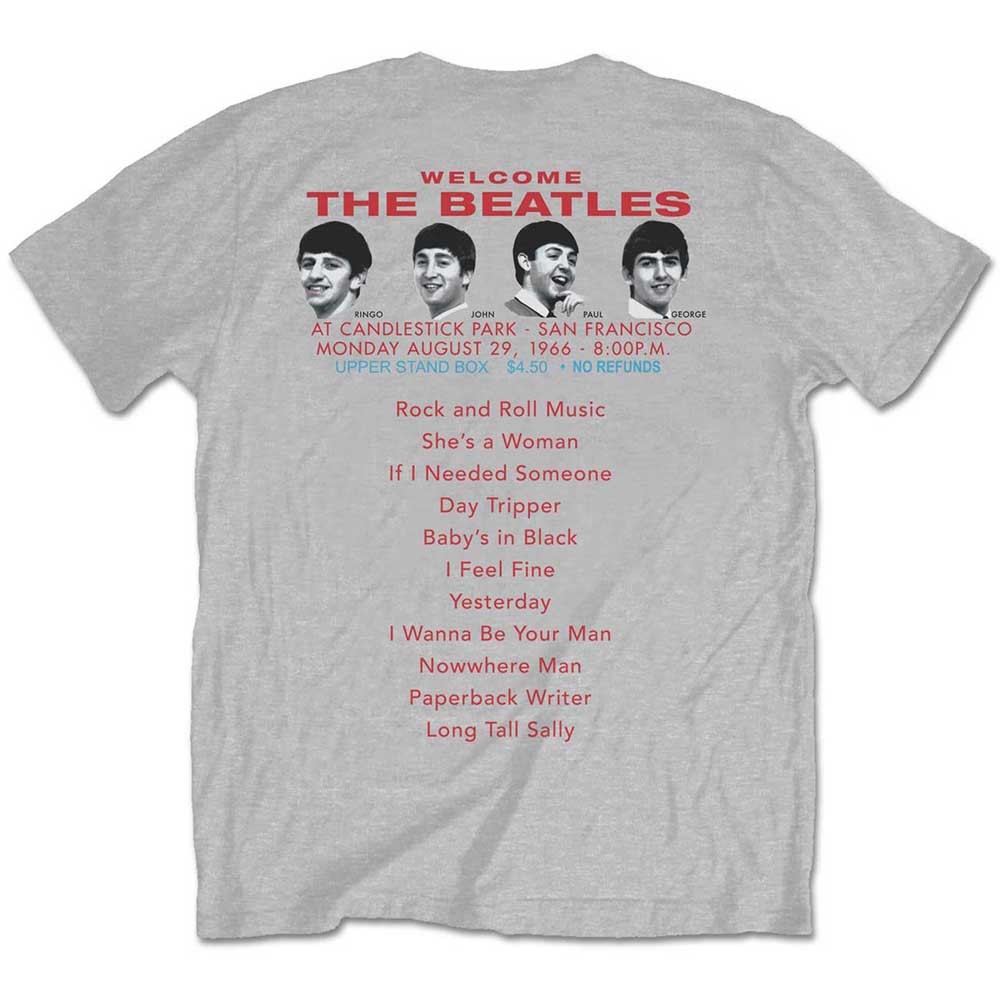 THE BEATLES Attractive T-Shirt, Candlestick Park