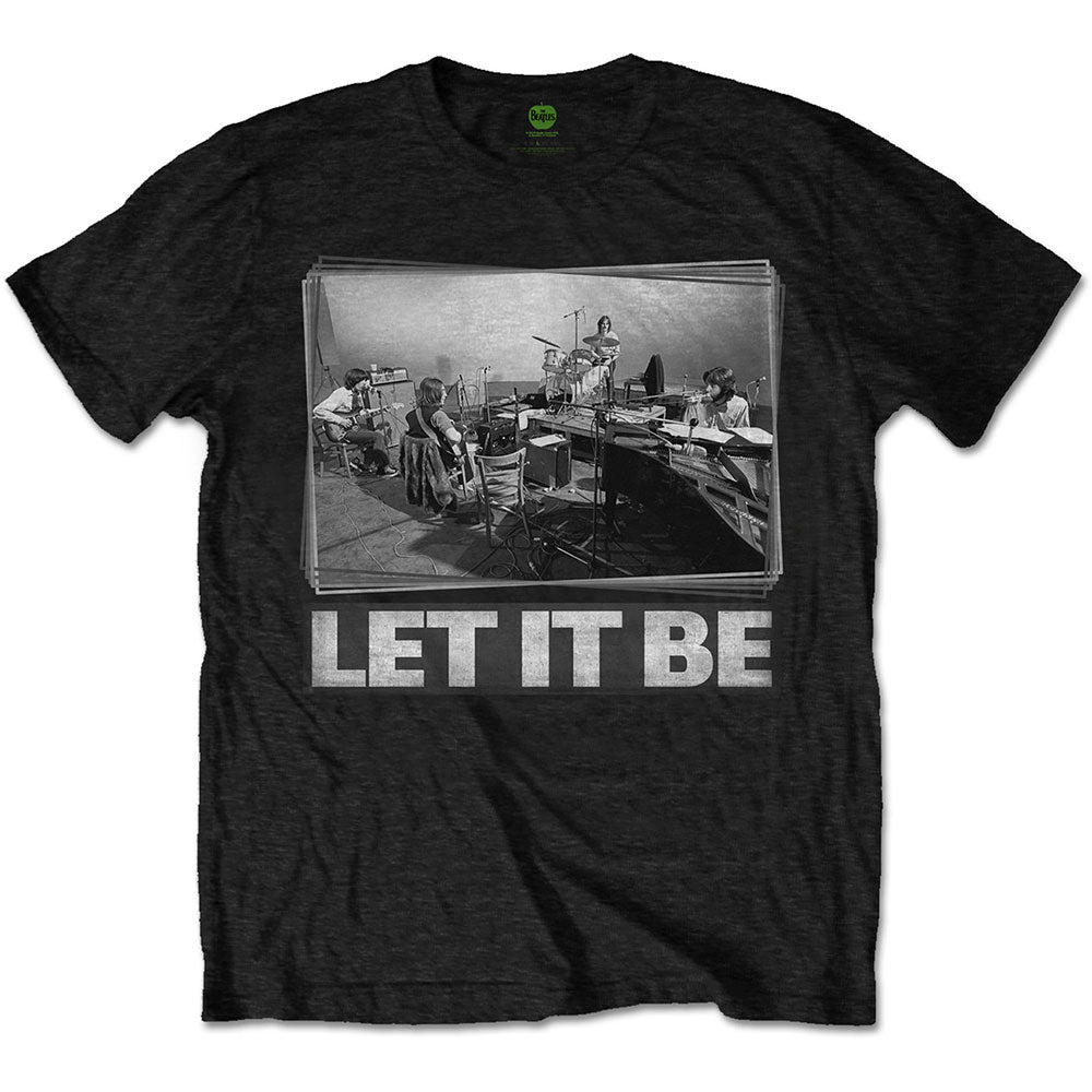 THE BEATLES Attractive T-Shirt, Let It Be Studio