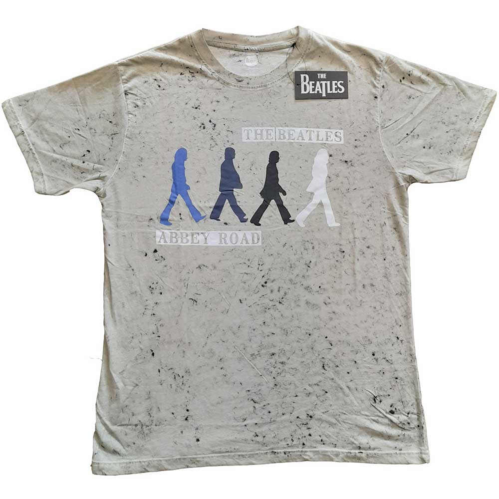 THE BEATLES Attractive T-Shirt, Abbey Road Colours