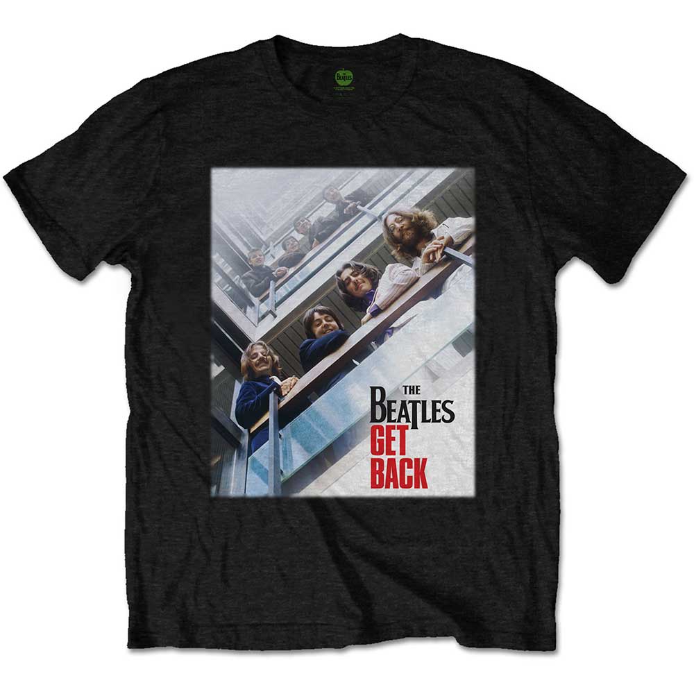 THE BEATLES Attractive T-Shirt, Get Back Poster