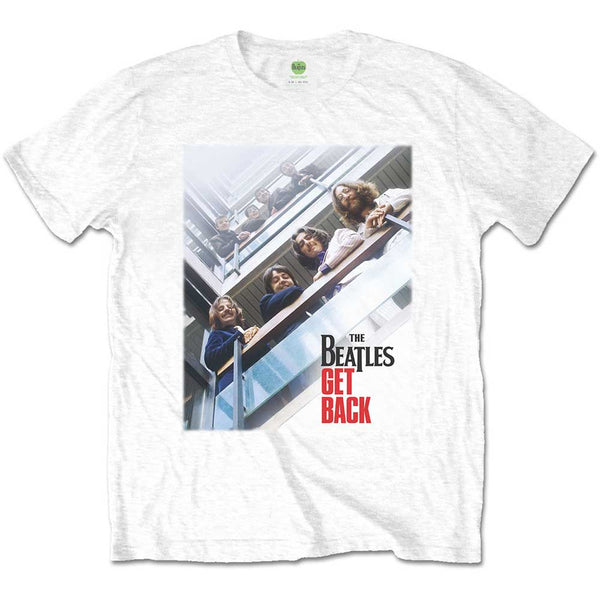 THE BEATLES Attractive T-Shirt, Get Back Poster