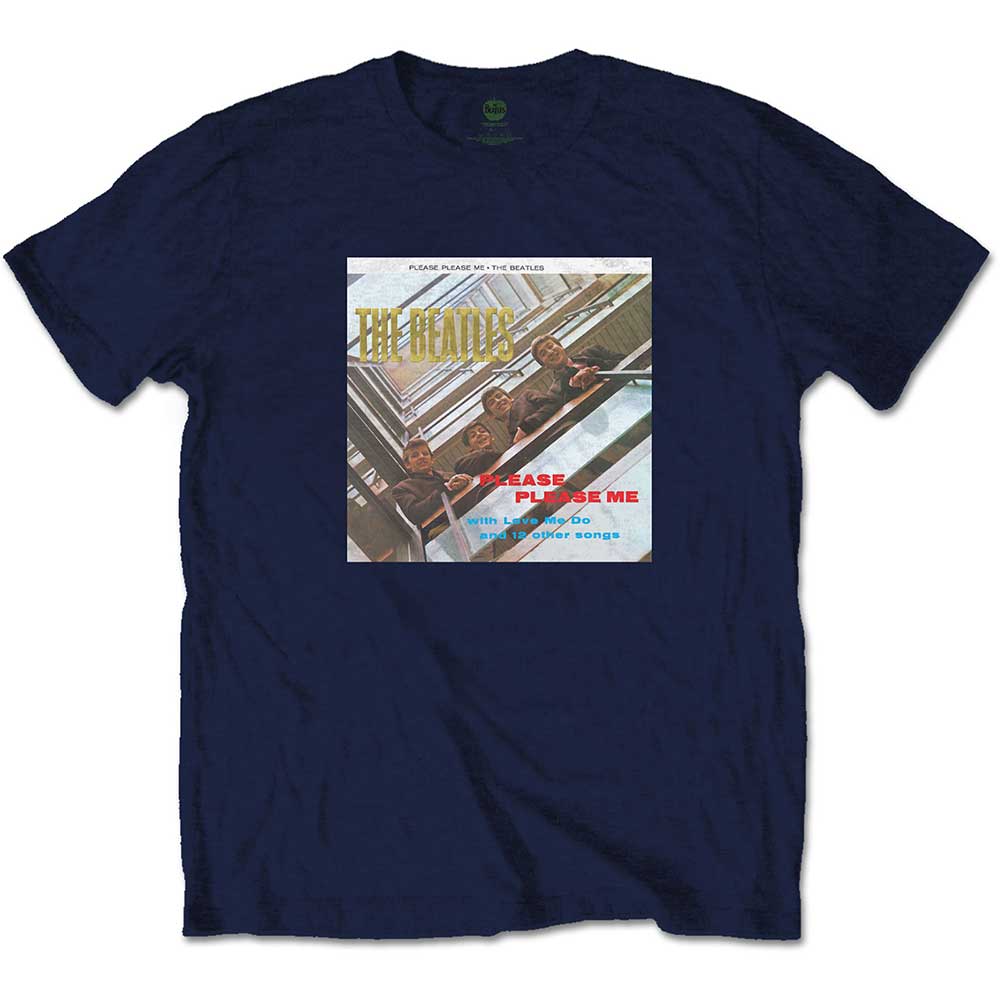 THE BEATLES Attractive T-Shirt, Please Please Me Gold