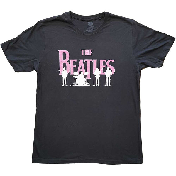 THE BEATLES Attractive T-Shirt, Band Silhouettes