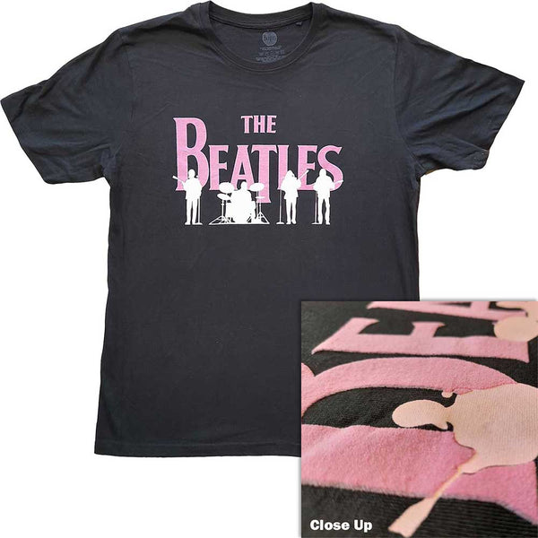 THE BEATLES Attractive T-Shirt, Band Silhouettes