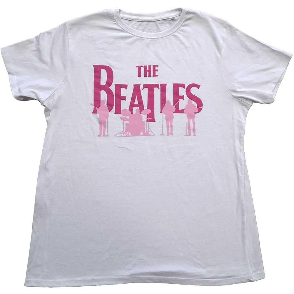 THE BEATLES Attractive T-Shirt, Band Silhouettes