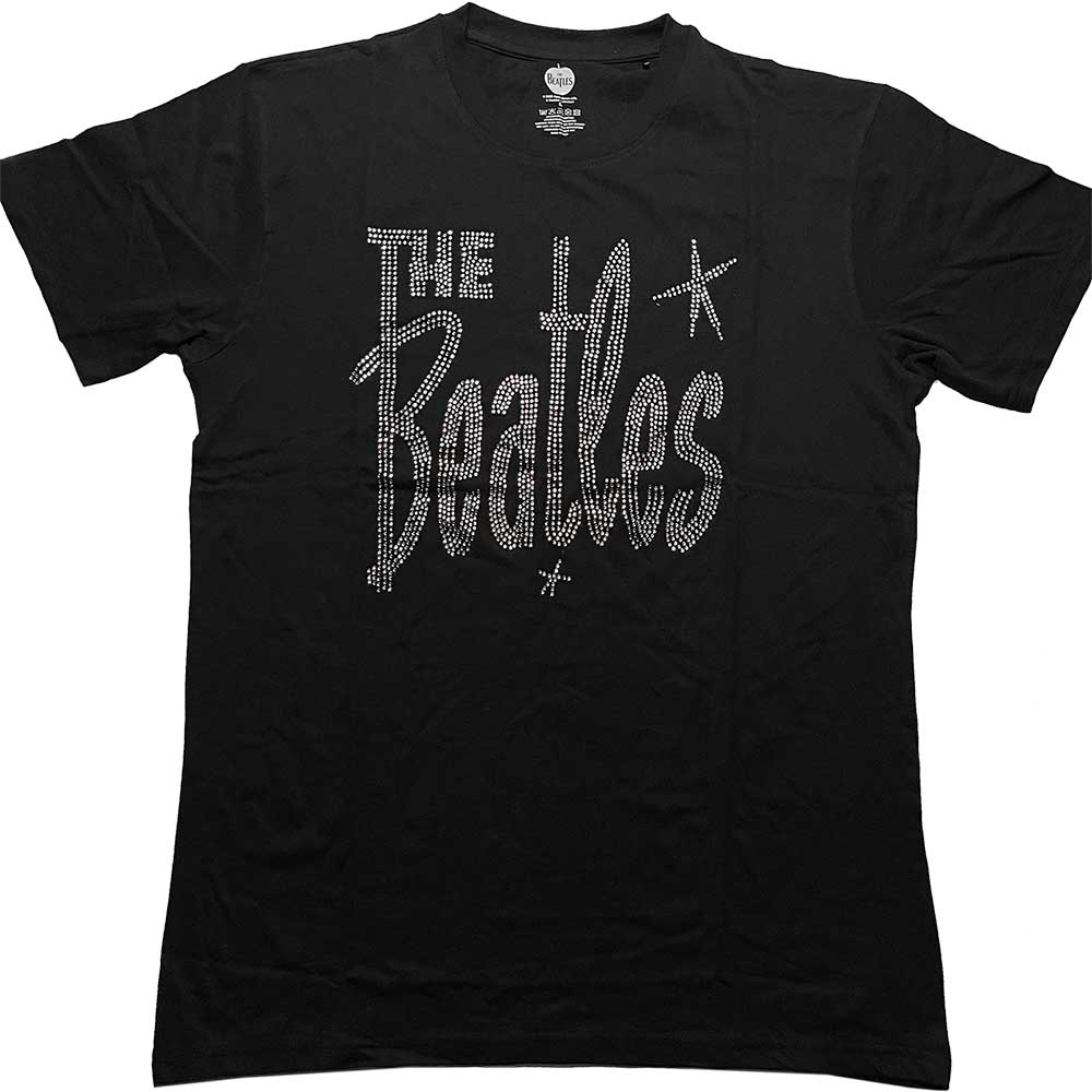 THE BEATLES Attractive T-Shirt, Retro Logo