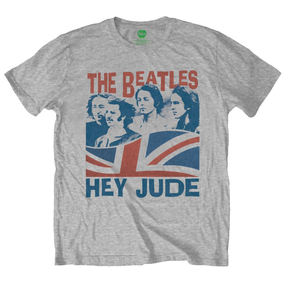 THE BEATLES Attractive T-Shirt, Windswept/hey Jude