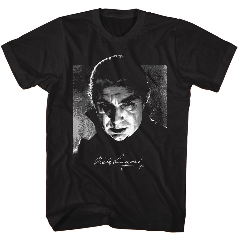 BELA LUGOSI Terrific T-Shirt, Bw Photo And Signature