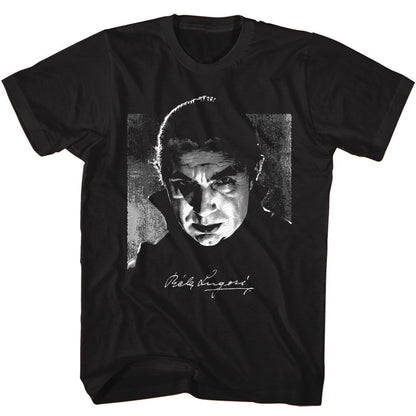 BELA LUGOSI Terrific T-Shirt, Bw Photo And Signature