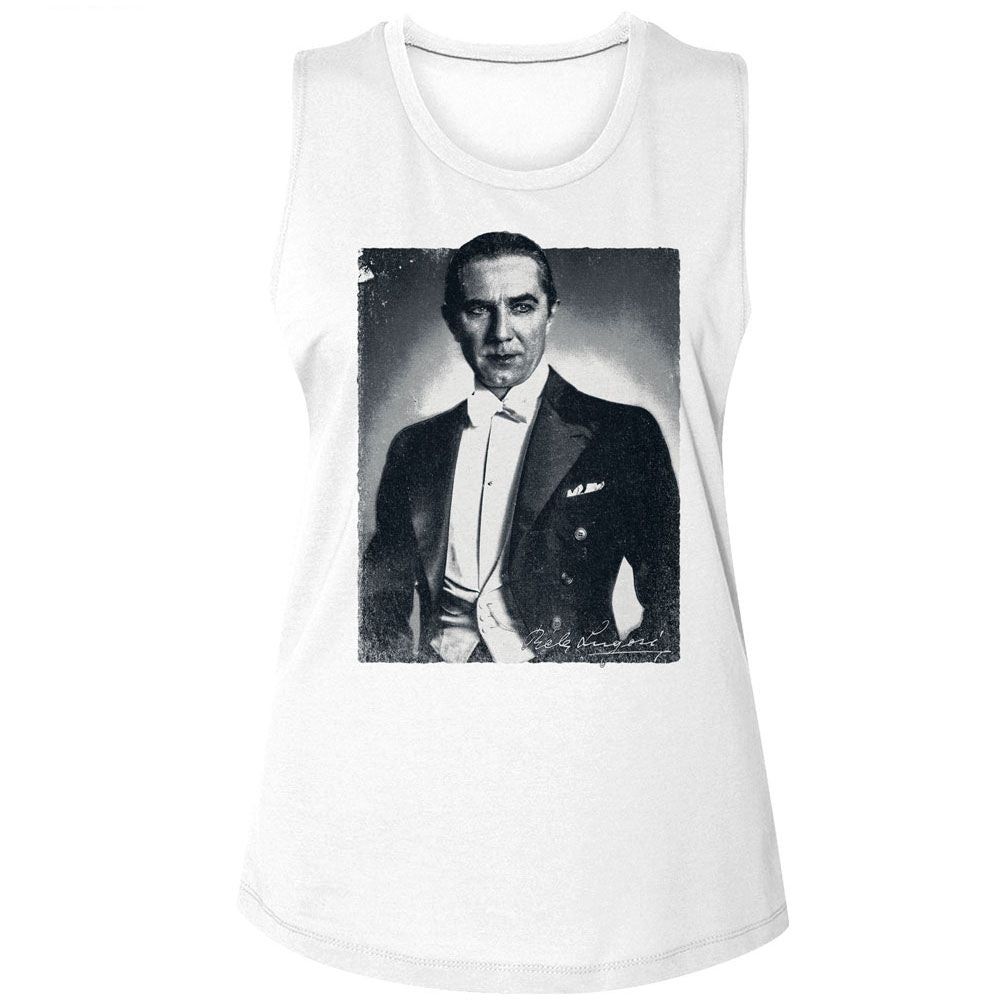 BELA LUGOSI Tank Top, Bw Portrait