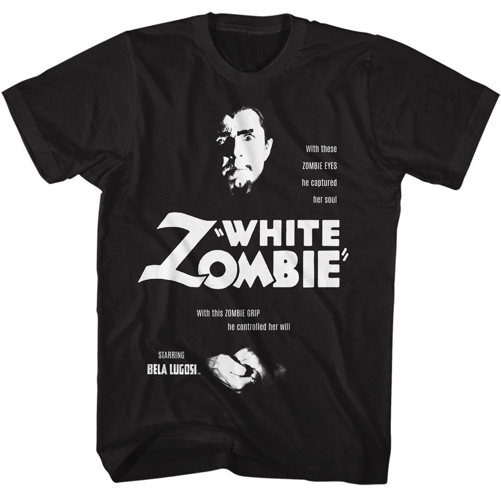 BELA LUGOSI Eye-Catching T-Shirt, W Zombie 1c