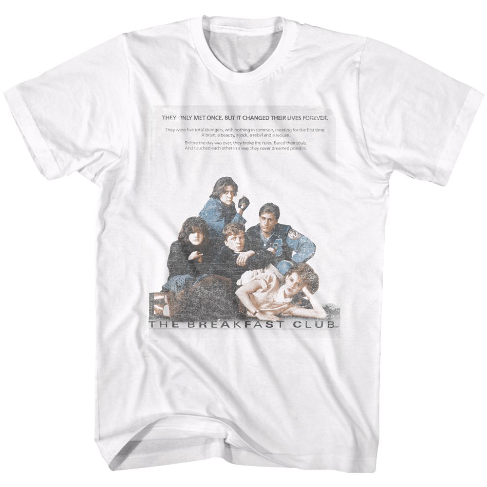 BREAKFAST CLUB Famous T-Shirt, Poster