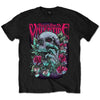 BULLET FOR MY VALENTINE Attractive T-Shirt, Skull Red Eyes