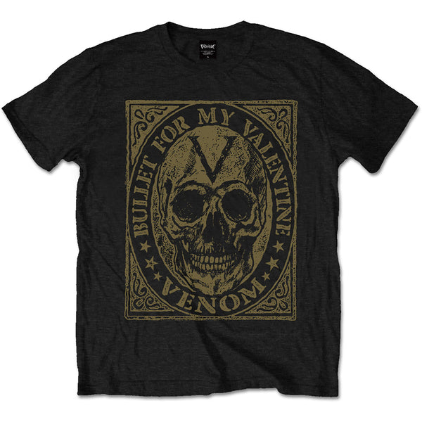 BULLET FOR MY VALENTINE Attractive T-Shirt, Venom Skull