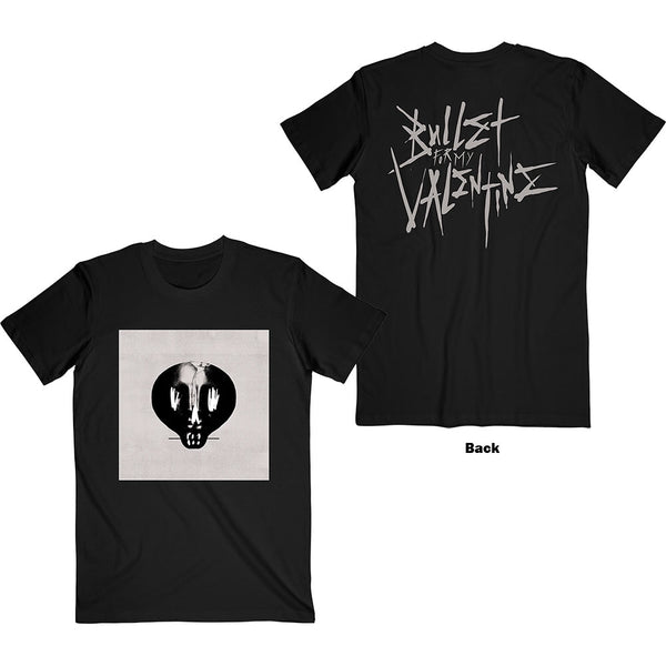 BULLET FOR MY VALENTINE Attractive T-Shirt, Album Cropped & Large Logo