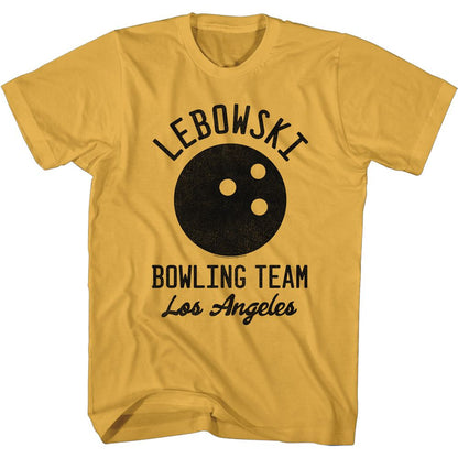 THE BIG LEBOWSKI Famous T-Shirt, Bowling Team