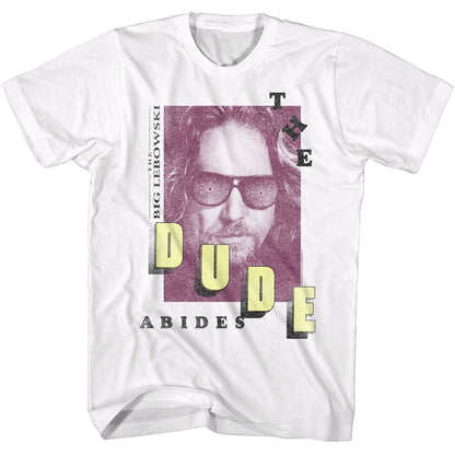 THE BIG LEBOWSKI Famous T-Shirt, Abides