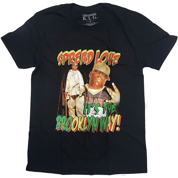 THE NOTORIOUS B.I.G. Attractive T-Shirt, Spread The Love