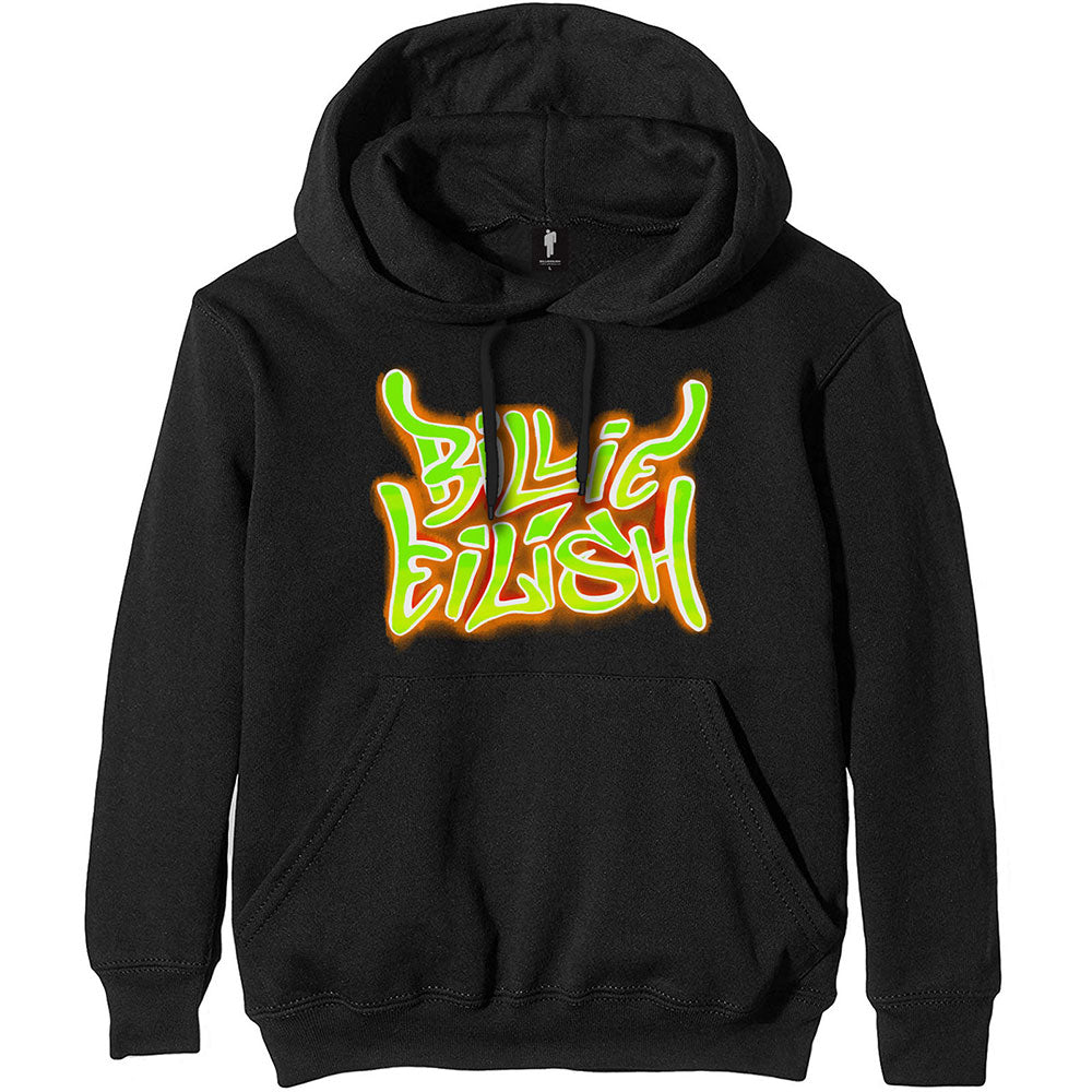 BILLIE EILISH Attractive T-Shirt, Airbrush Flames Blohsh