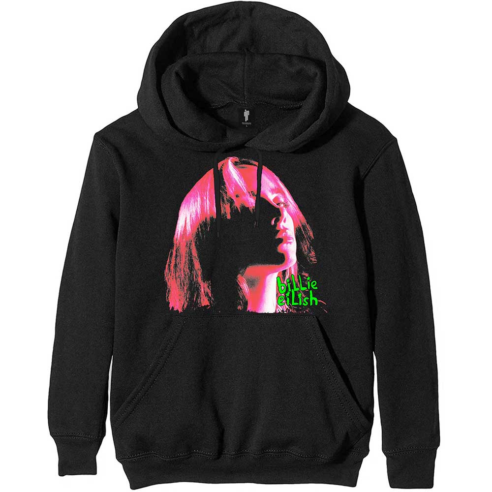 BILLIE EILISH Attractive T-Shirt, Neon Shadow Pink