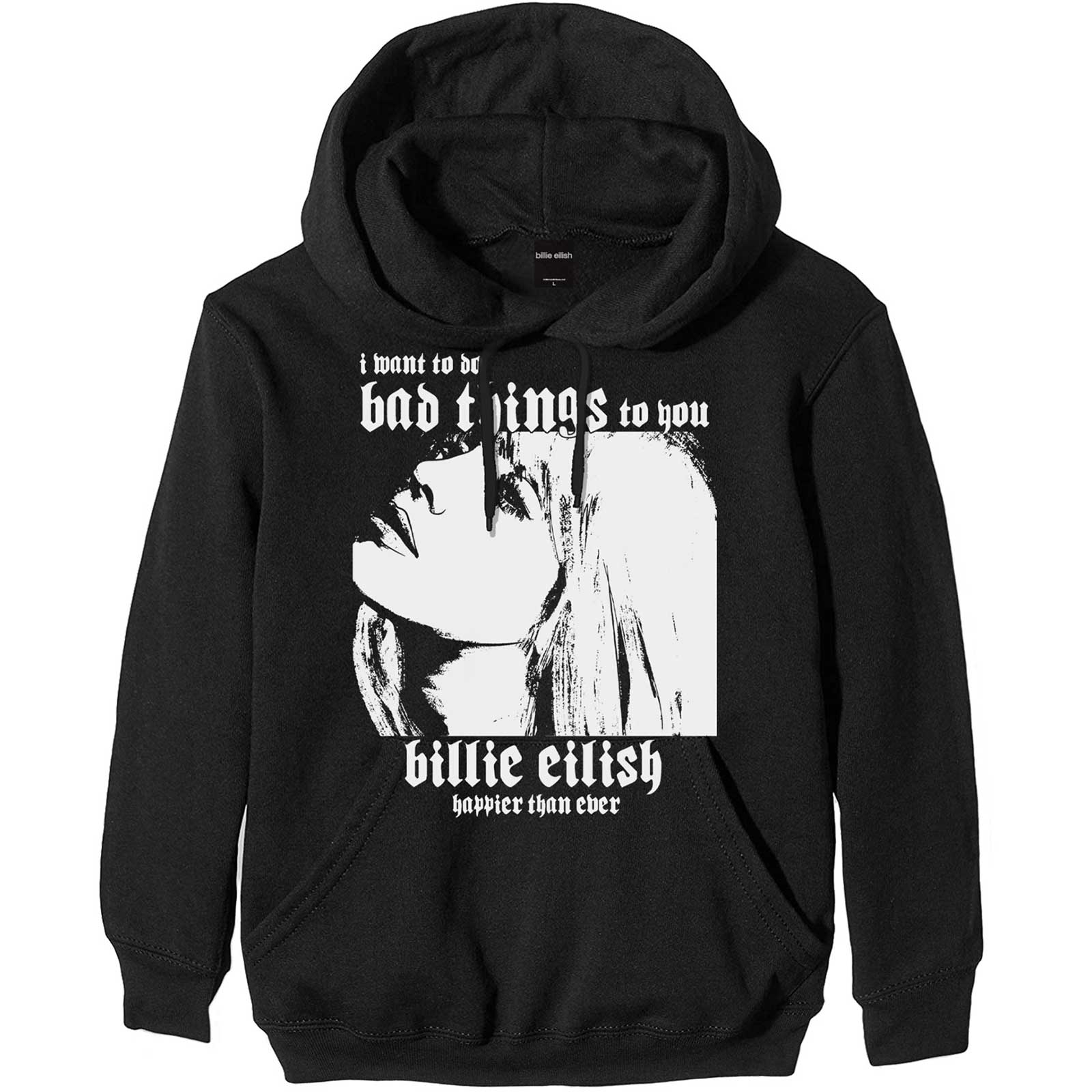 BILLIE EILISH Attractive Hoodie, Bad Things