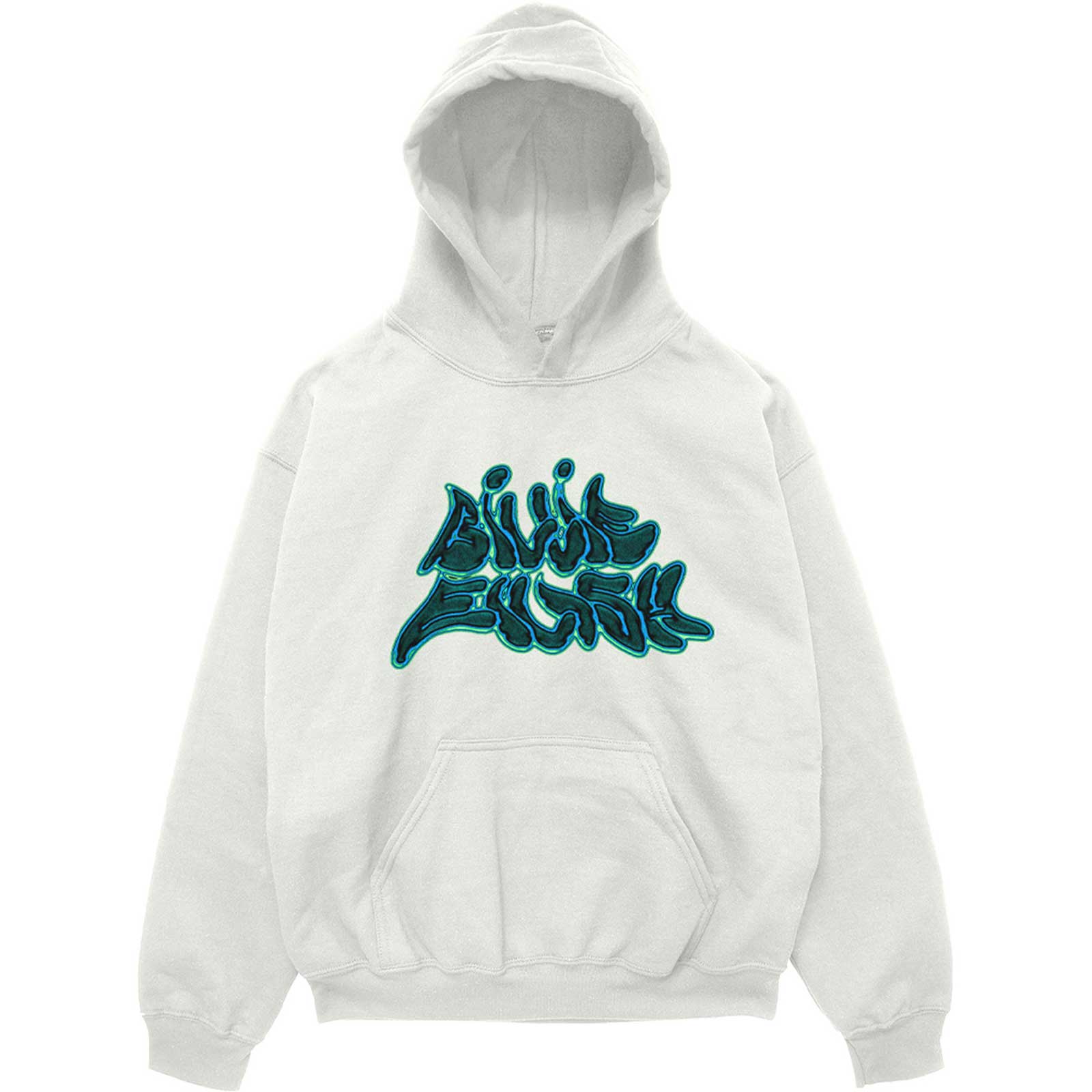 BILLIE EILISH Attractive Hoodie, Graffiti Logo