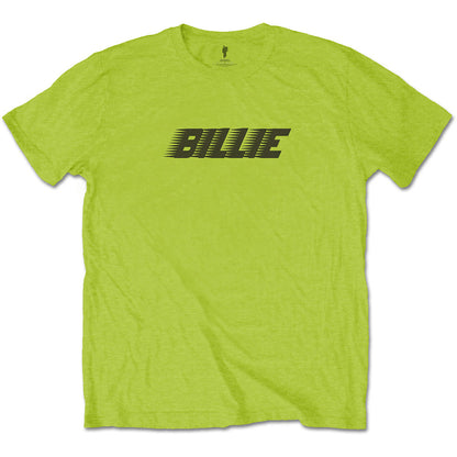 BILLIE EILISH Attractive T-Shirt, Racer Logo &amp; Blohsh