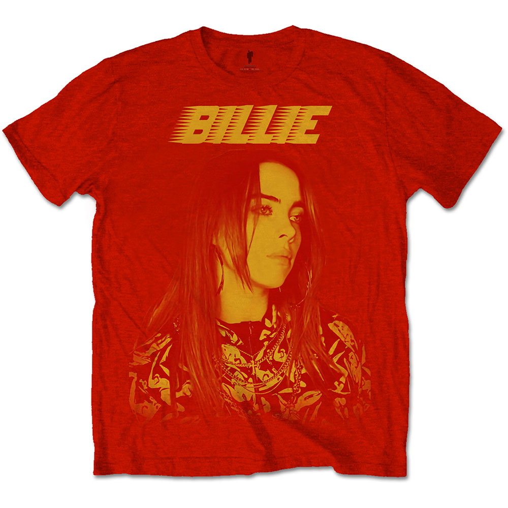 BILLIE EILISH Attractive T-Shirt, Racer Logo Jumbo