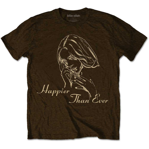 BILLIE EILISH Attractive T-Shirt, Happier Than Ever