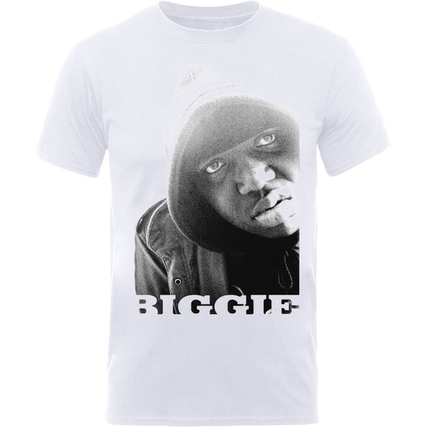 THE NOTORIOUS B.I.G. Attractive T-Shirt, B&w Portrait