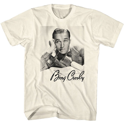 BING CROSBY Eye-Catching T-Shirt, Lean Pipe Signature