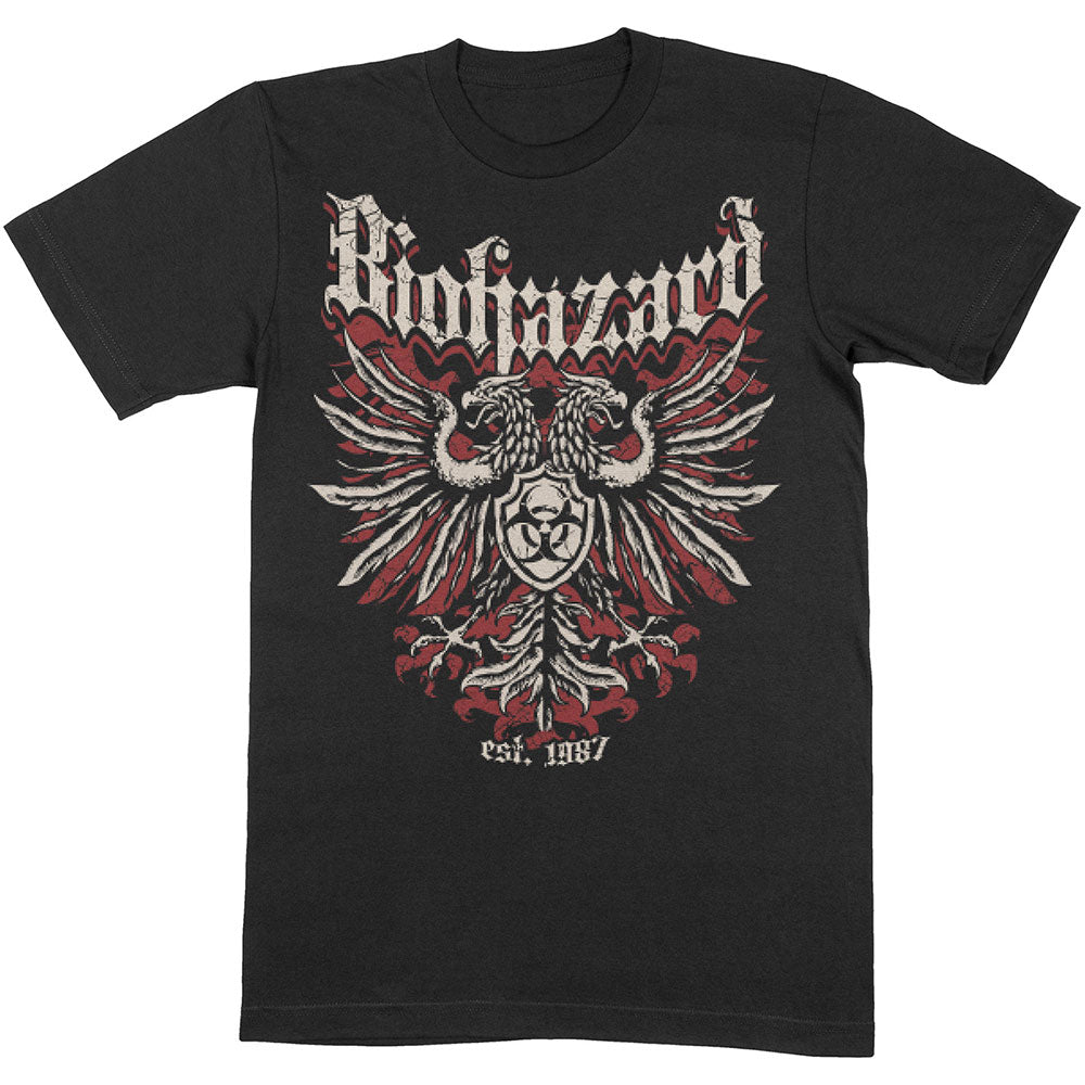 BIOHAZARD Attractive T-Shirt, Crest