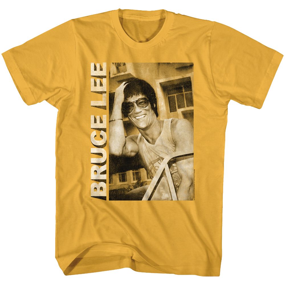 BRUCE LEE Glorious T-Shirt, Casual Smiling