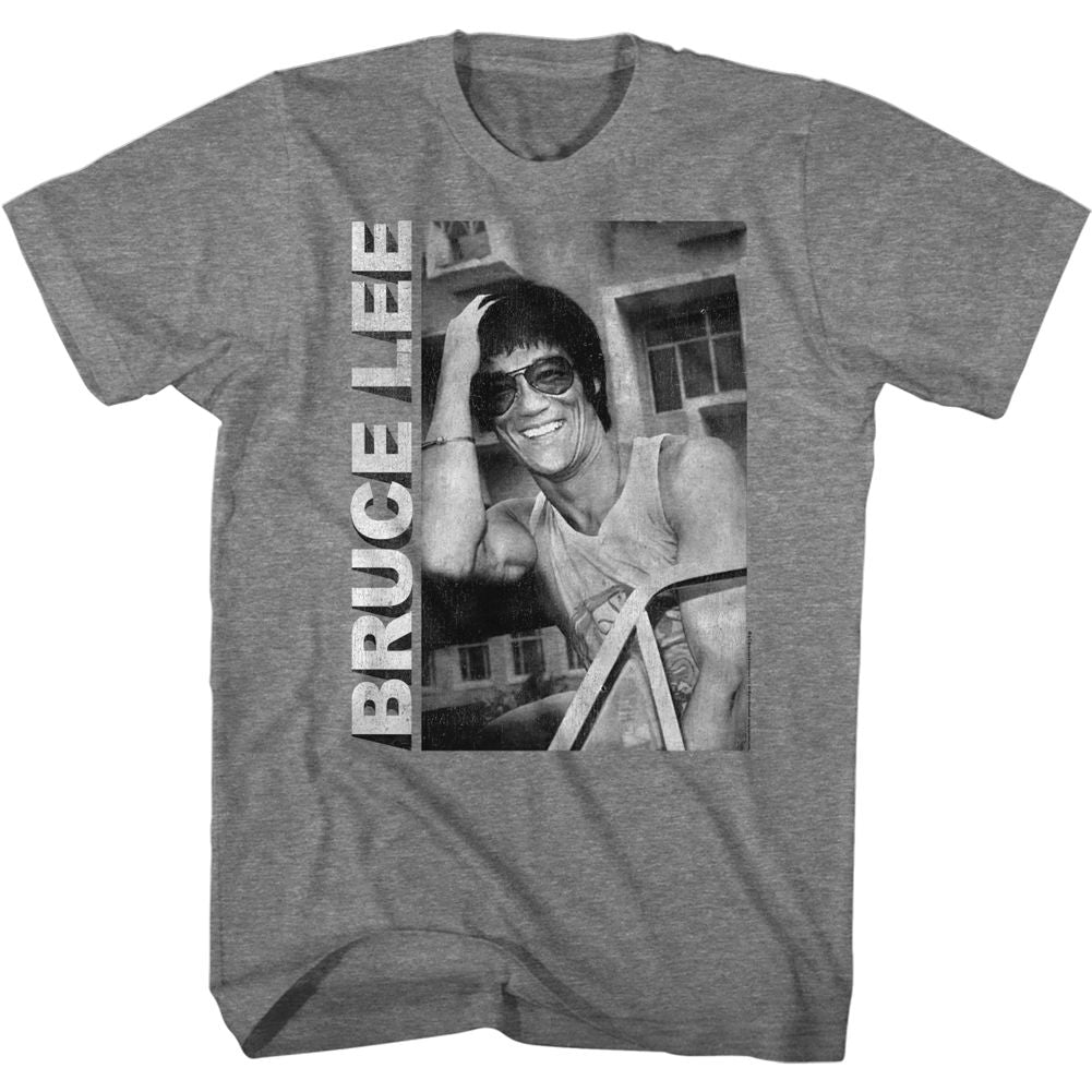 BRUCE LEE Glorious T-Shirt, Casual Smiling