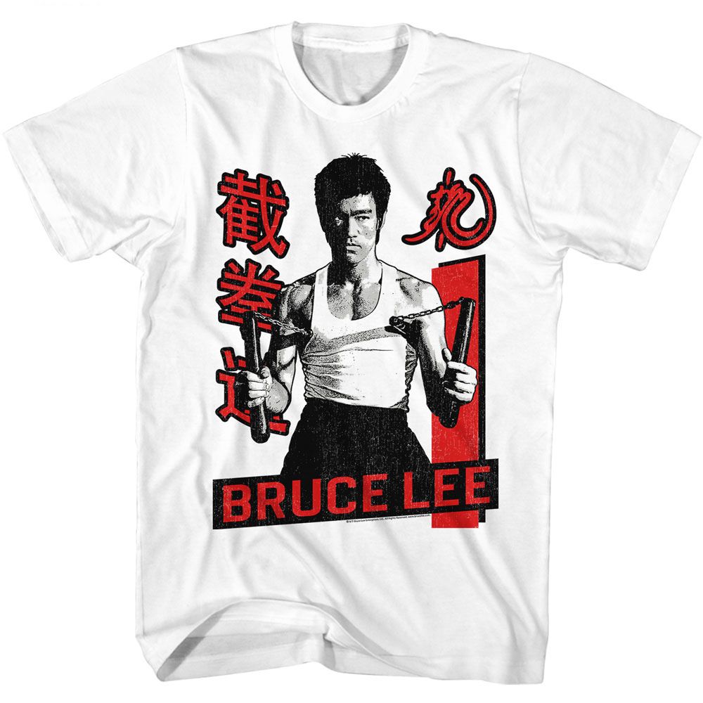 BRUCE LEE Glorious T-Shirt, Nunchucks