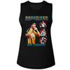 BRUCE LEE Ladies Tank Top, Comic Cover Style