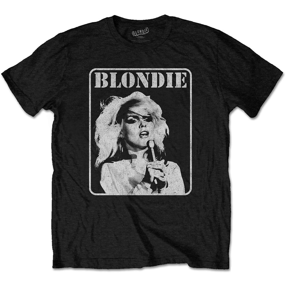 BLONDIE Attractive T-Shirt, Presente Poster